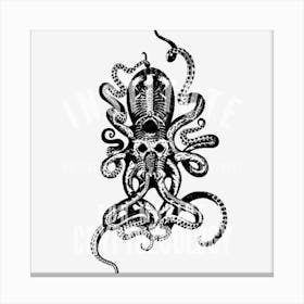 Institute For Marine Cryptozoology Canvas Print