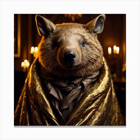 Lord Marmot Canvas Print