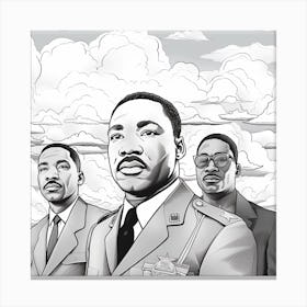 Martin Luther King Canvas Print