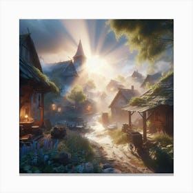 Witcher 3 7 Canvas Print