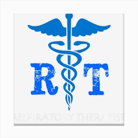 Respiratory Therapist Gifts Certified Rt Therapy Canvas Print