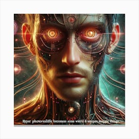 Cyborg 6 Canvas Print