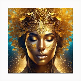 Golden Goddess 1 Canvas Print