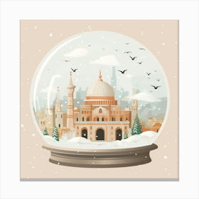 Cappadocia Turkey Snowglobe Canvas Print