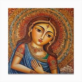 Hindu Goddess Canvas Print