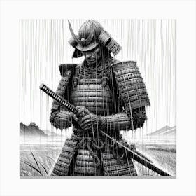 Samurai Art 17 Canvas Print