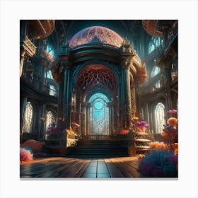 Metaphysics In 4d 10 Canvas Print