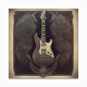 Acoustic Guitar Canvas Print