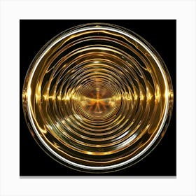 Golden Spiral 2 Canvas Print