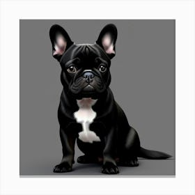 French Bulldog Canvas Print