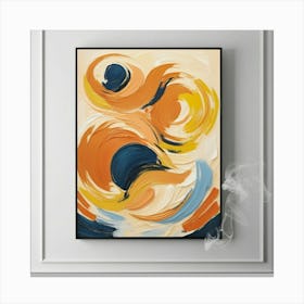 Leonardo Phoenix Create A Unique Wall Picture Featuring A Vibr 1 Canvas Print