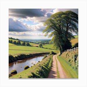 Country Road 41 Canvas Print
