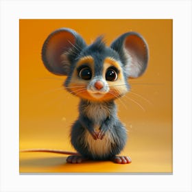 Cute Mouse 16 Canvas Print