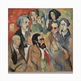 Expressionists 1 Canvas Print