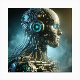 Cyborg 11 Canvas Print