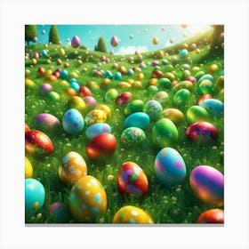 Easter Eggs 6 Canvas Print