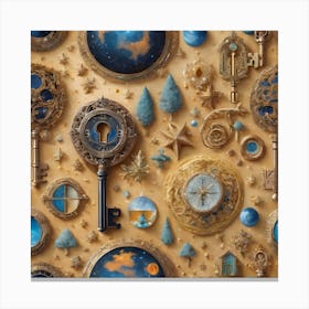 Keys To The Universe 1 Canvas Print