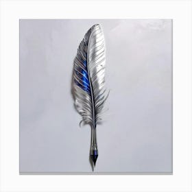 Feather Pen Canvas Print