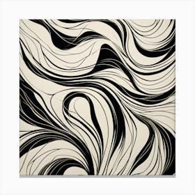 Abstract Swirls, 245 Canvas Print