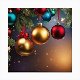 Christmas Tree 37 Canvas Print