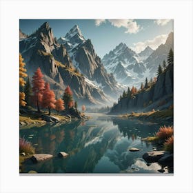 Landscape  Canvas Print