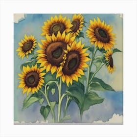 Sunflowers Canvas Print