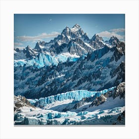 Chilean Glacier Canvas Print