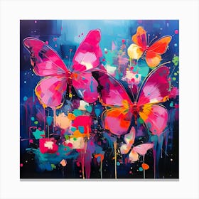 Butterflies Canvas Print