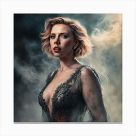 Scarlett Johansson 5 Canvas Print