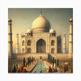 Taj Mahal 1 Canvas Print