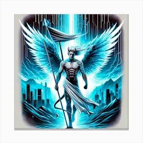 Angel Of The Sky 1 Canvas Print