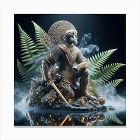 King Of The Gods Canvas Print