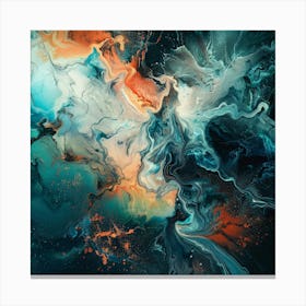 Abstract Abstract Painting Canvas Print