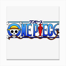 One Piece Logo 1 Canvas Print