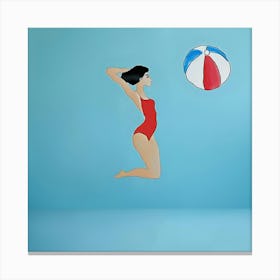 Beach Ball Fun Canvas Print