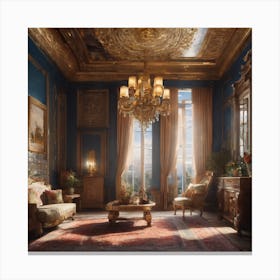 Living Room Canvas Print