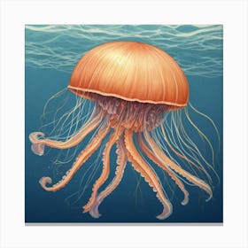 Jellyfish 14 Canvas Print