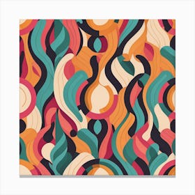 Abstract Abstract Pattern Canvas Print