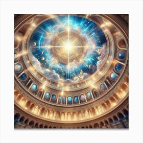 Dome Of Light Canvas Print