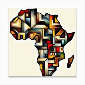 African Ascent Canvas Print