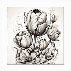 Tulips Canvas Print