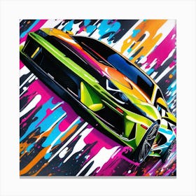 Lamborghini 84 Canvas Print