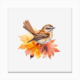 Autumn Bird 1 Canvas Print