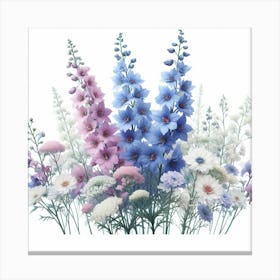 Delphinium 6 Canvas Print