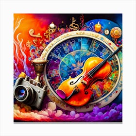 Circle of Creativity Canvas Print