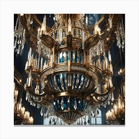 Chandelier 3 Canvas Print