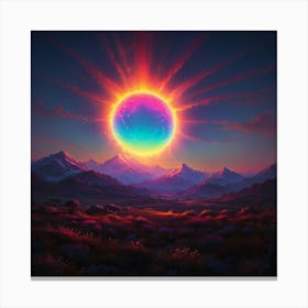 Sun In The Sky Canvas Print