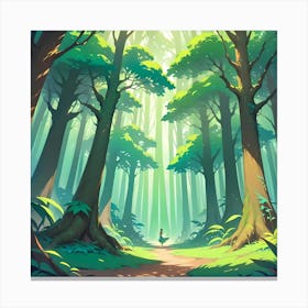 Forest Path 4 Canvas Print