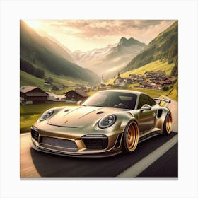 Porsche 911 Gt3 Rs Canvas Print