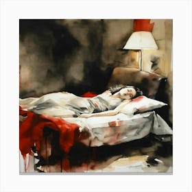 'Sleep' 1 Canvas Print